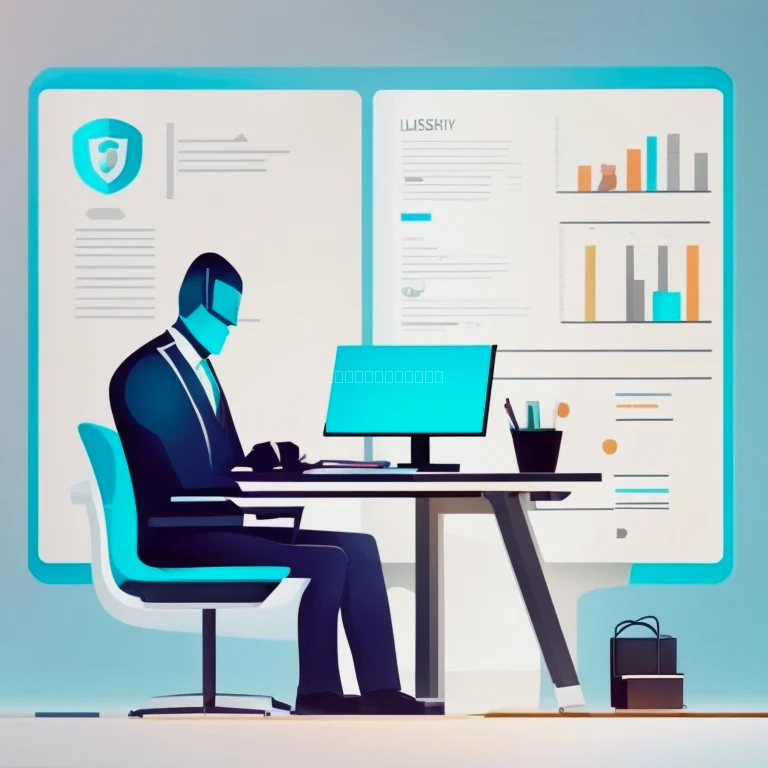 Illustration of technology compliance with law
